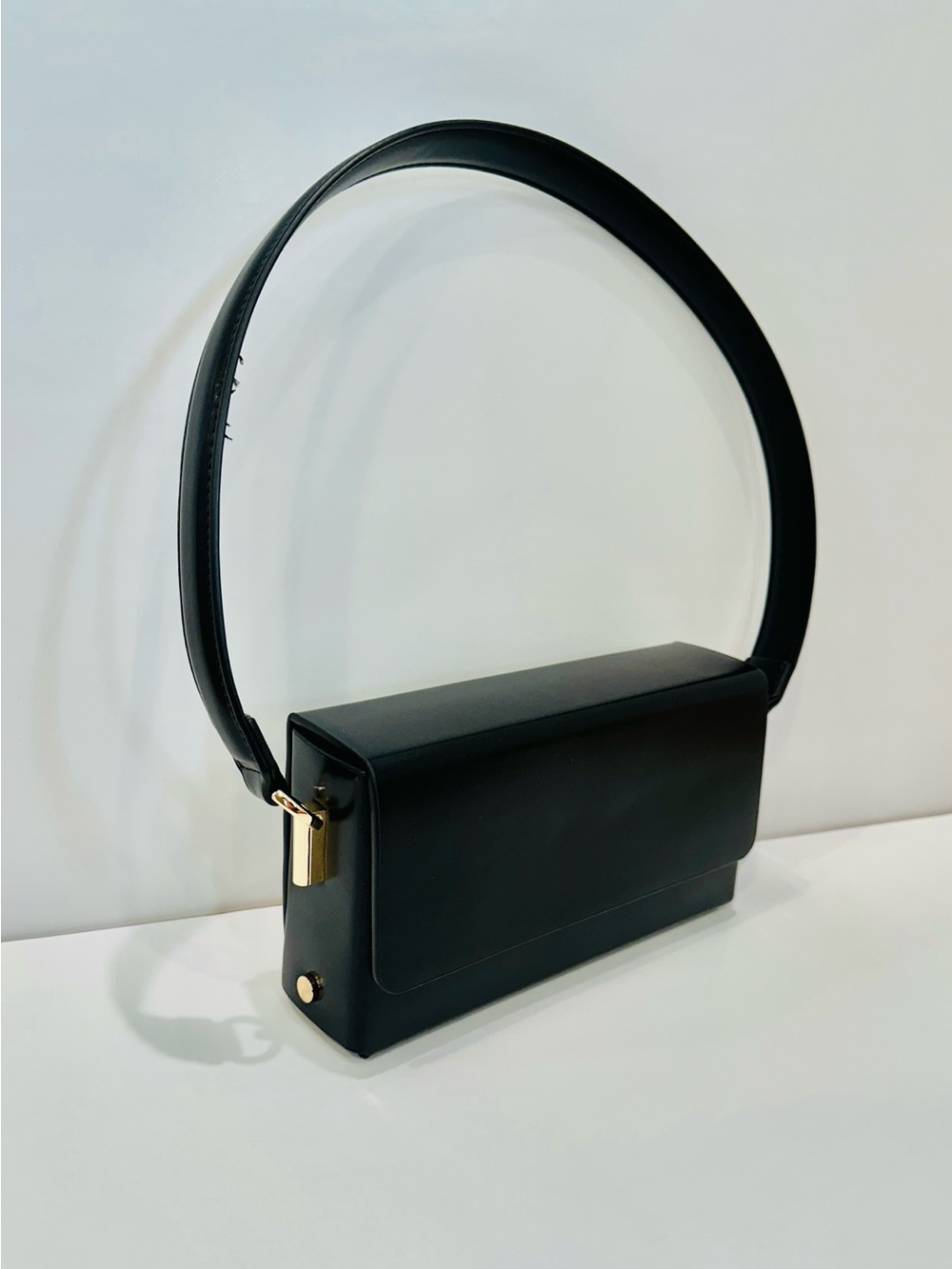 Madison West Black Shoulder Bag